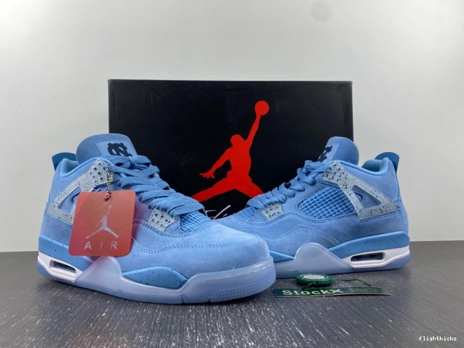 HO12MNJDLS247 Retro 4 Jordan UNC (PE) 0814